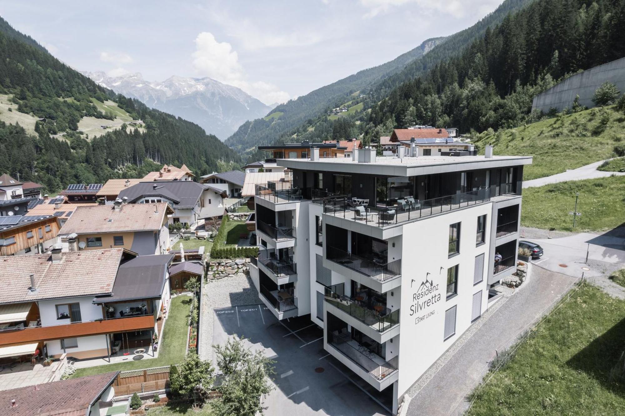 Charmantes Apartment In Der Residenz Silvretta - Inklusive Silvretta Card Premium See Eksteriør bilde
