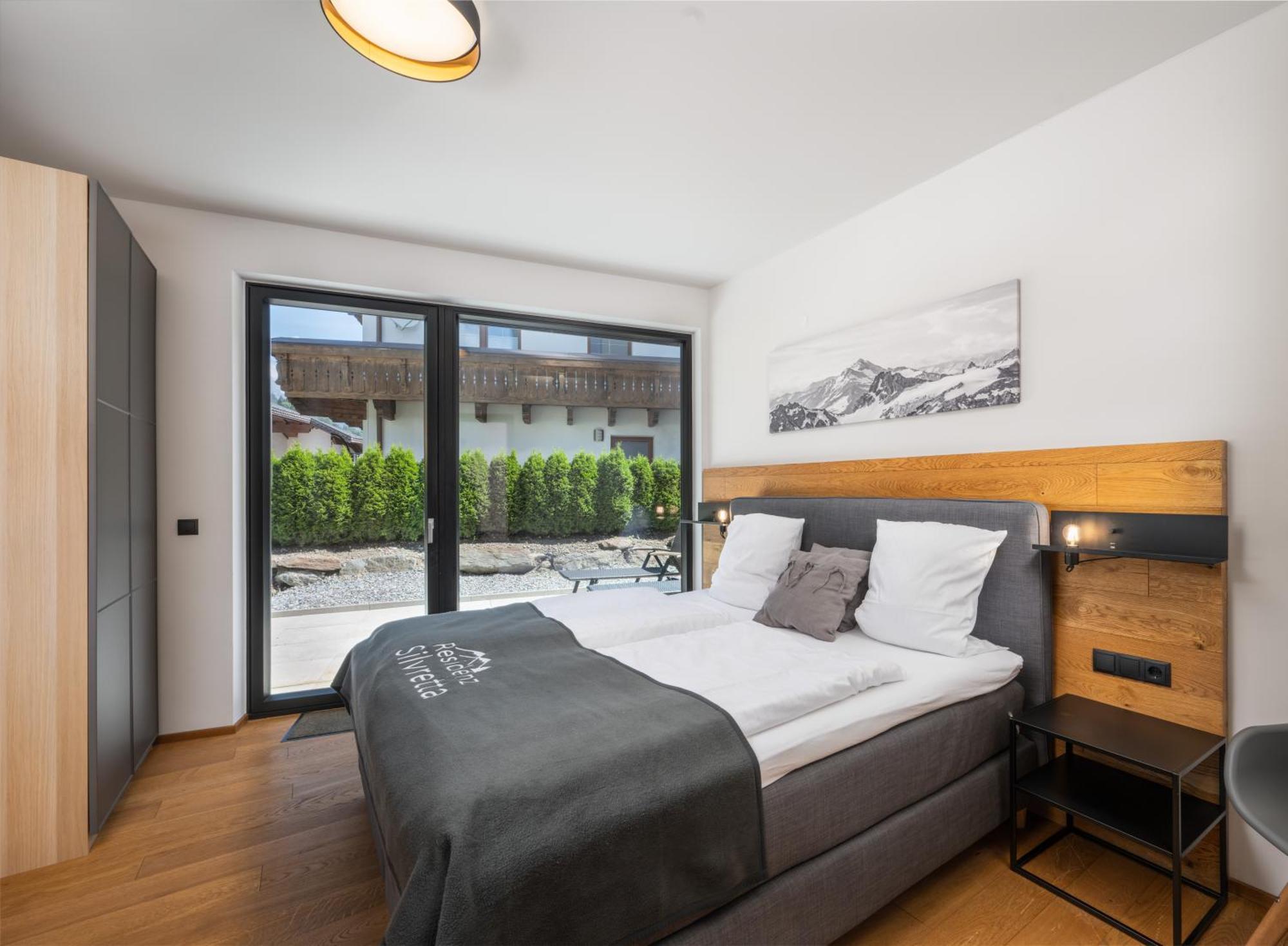 Charmantes Apartment In Der Residenz Silvretta - Inklusive Silvretta Card Premium See Eksteriør bilde